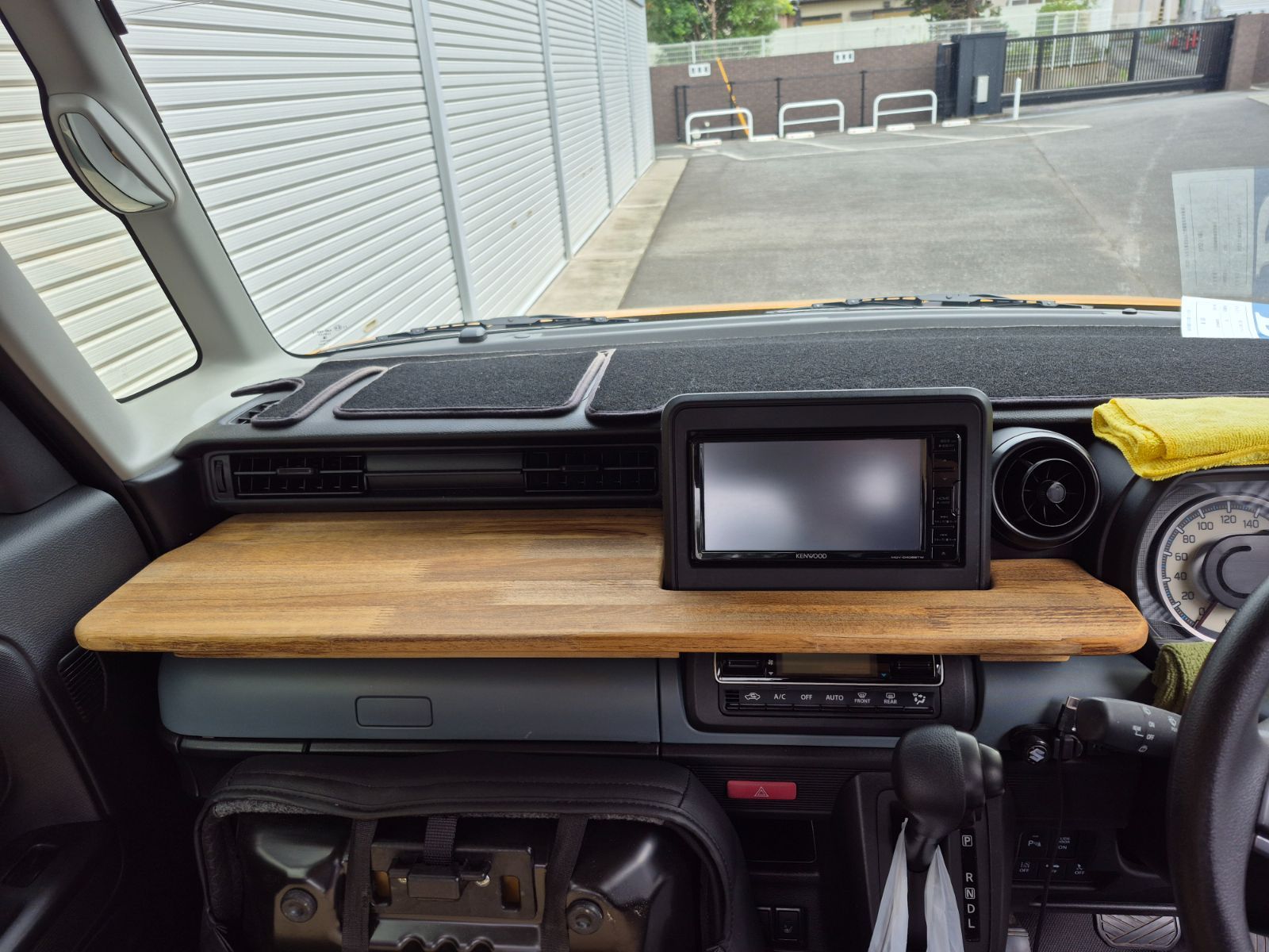 スペーシアベース他スペーシア系 助手席テーブル ミディアムウォールナット