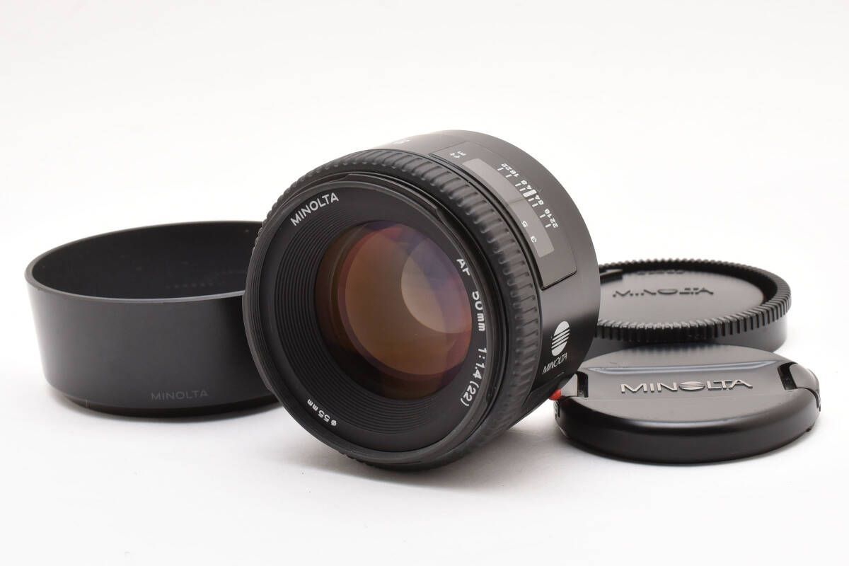 ★極上品★ MINOLTA AF 50mm F1.4 New 極上品☆ミノルタ MINOLTA AF 50mm F1.4 NEW ###11904