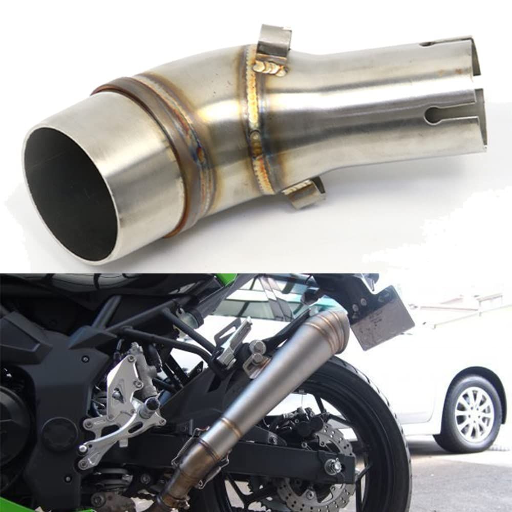 オートバイ排気口 エキゾーストパイプ 中間パイプ カワサキ マフラー