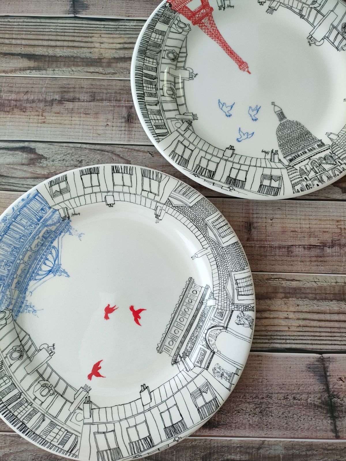 【新品未使用】GIEN　サ・セ・パリ ランチョンマット　2枚セット 新品未使用】GIEN サ・セ・パリ ランチョンマット 2枚セット 新品未