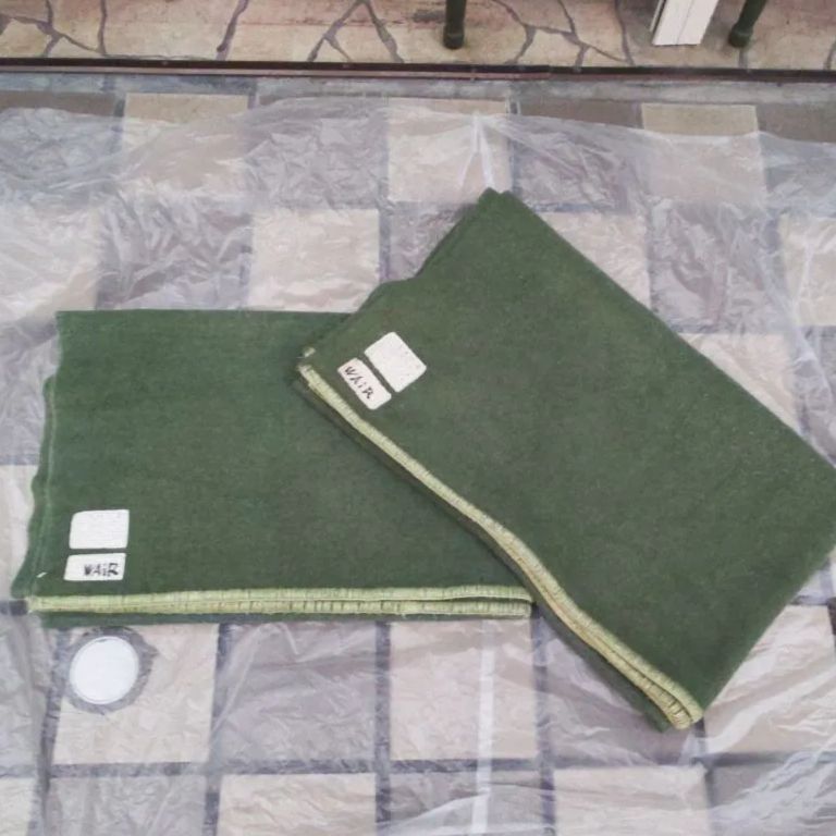・陸上自衛隊　毛布　使用感有ります 陸上自衛隊実物】毛布1種(2枚セット) - メルカリ
