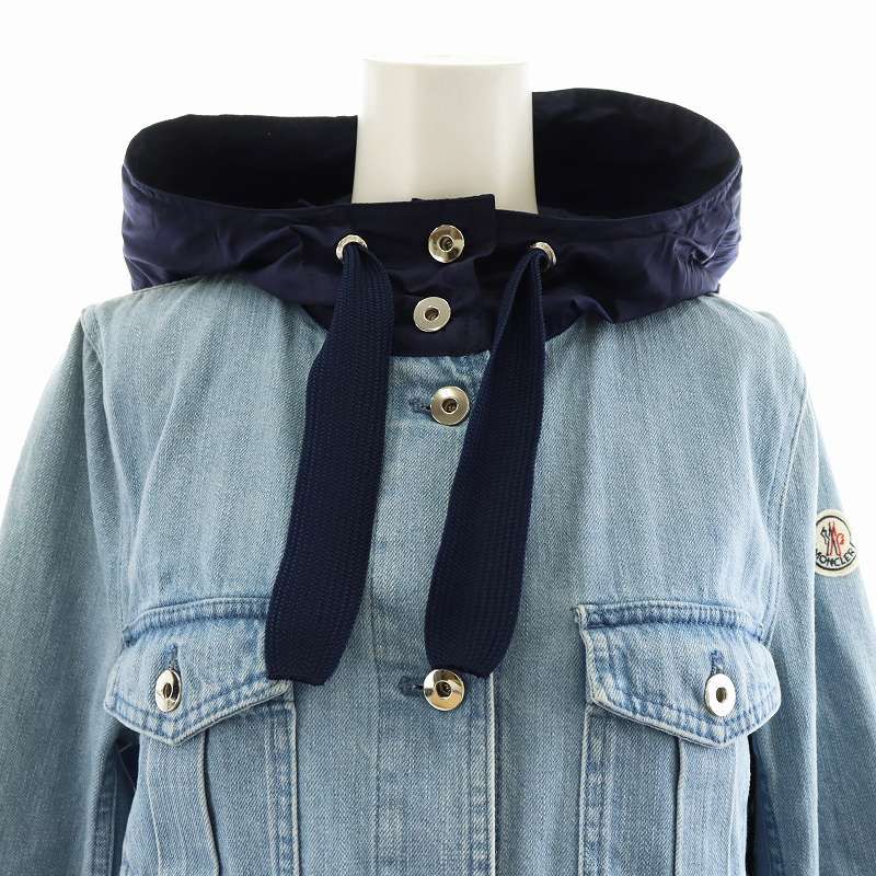 モンクレール MONCLER レジニット RESINITE デニムジャケット