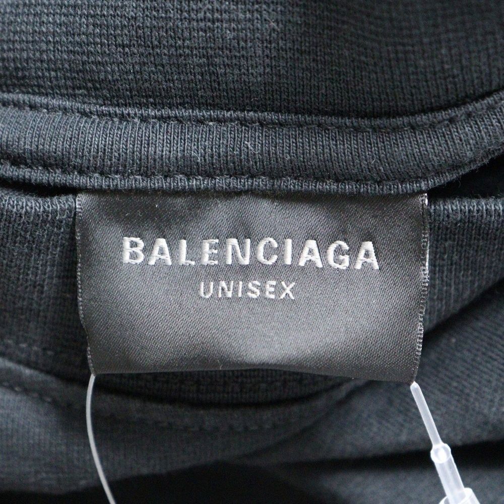 BALENCIAGA (バレンシアガ) 25SS セキュリティーテープロゴ 長袖T