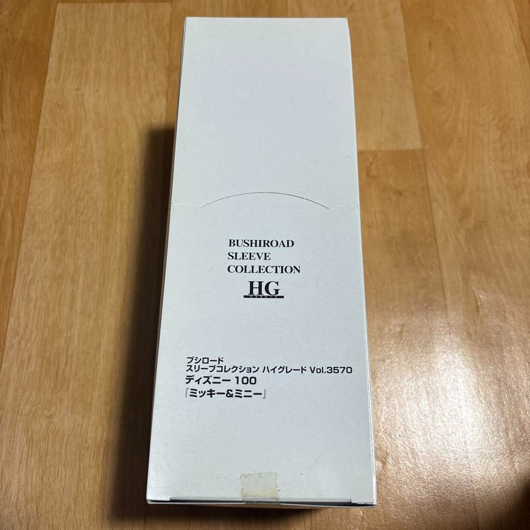 新品 ブシロード スリーブ ディズニー100 ミッキー&ミニー カートン トレーディングカード 新品 ブシロード スリーブ ディズニー100