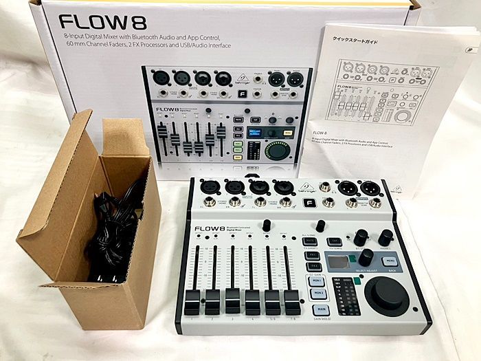 展示品♥ BEHRINGER ベリンガー FLOW 8 オールインワンコンパクトデジタルミキサー