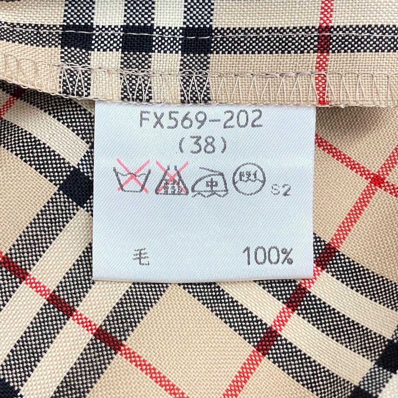 専用 バーバリーブルーレーベル ラップスカート プリーツ ノバチェック 38 BURBERRY BLUE LABEL ◇ノバチェックスカート38