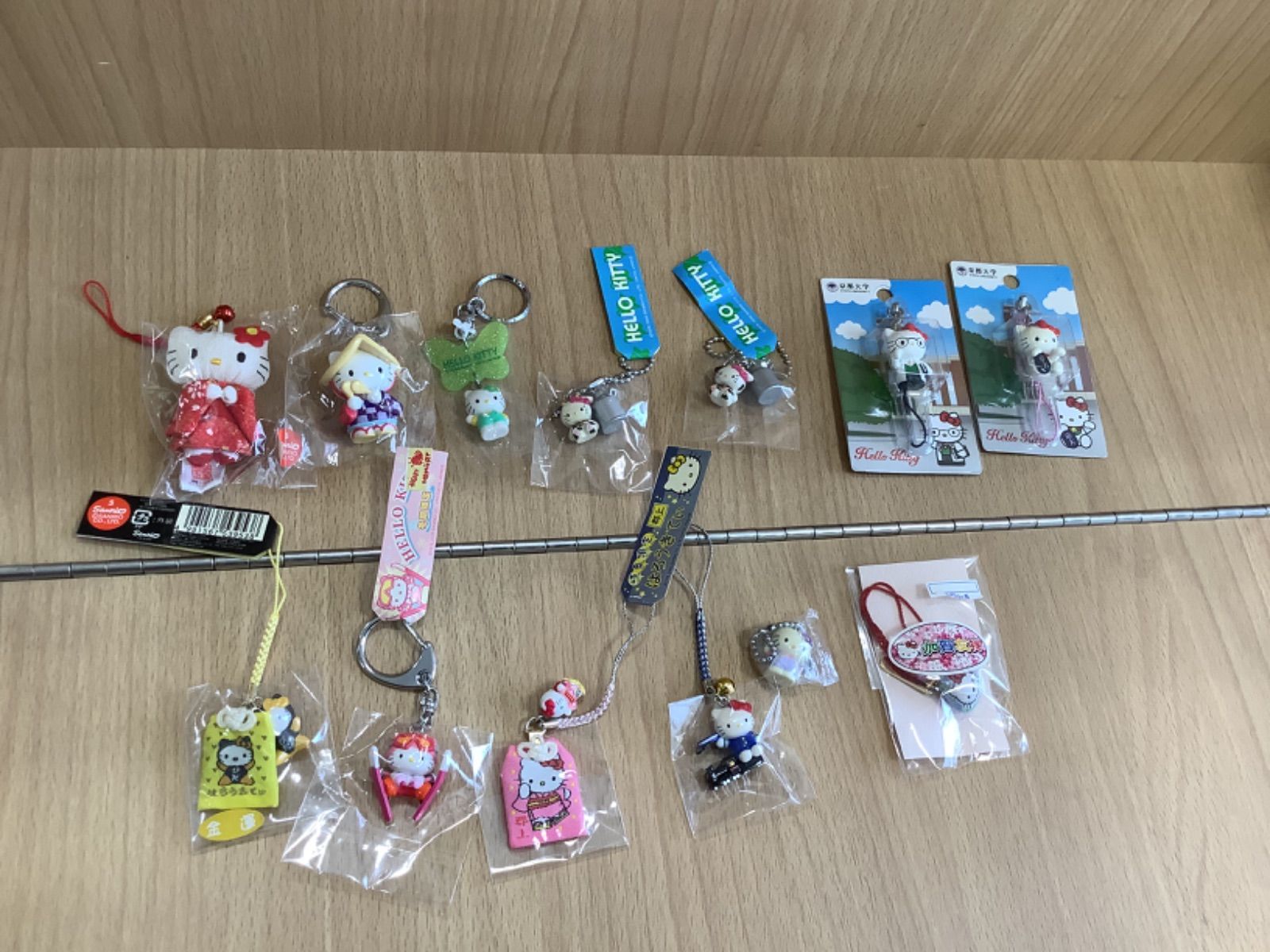 G1398 ハローキティ ストラップ 13点セット