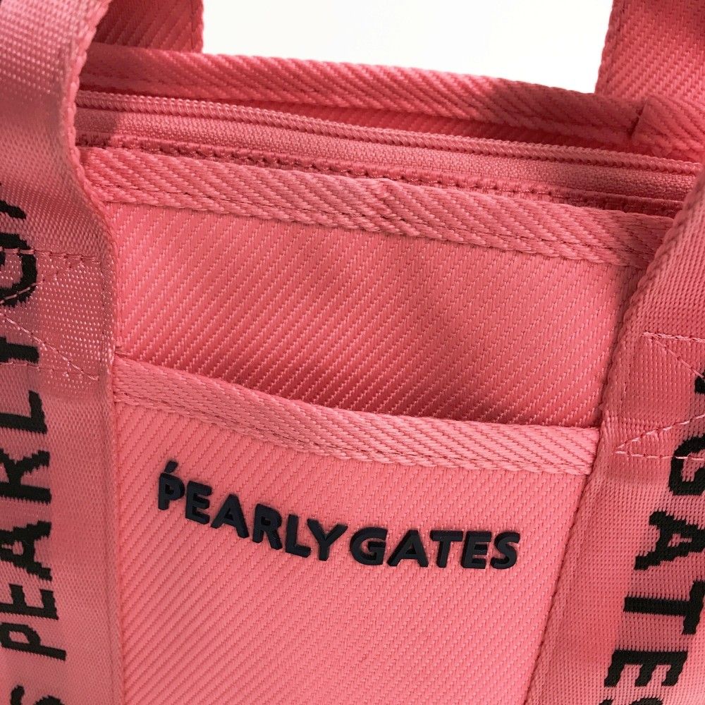 中古 パーリーゲイツ PEARLY GATES マルチケース ピンク