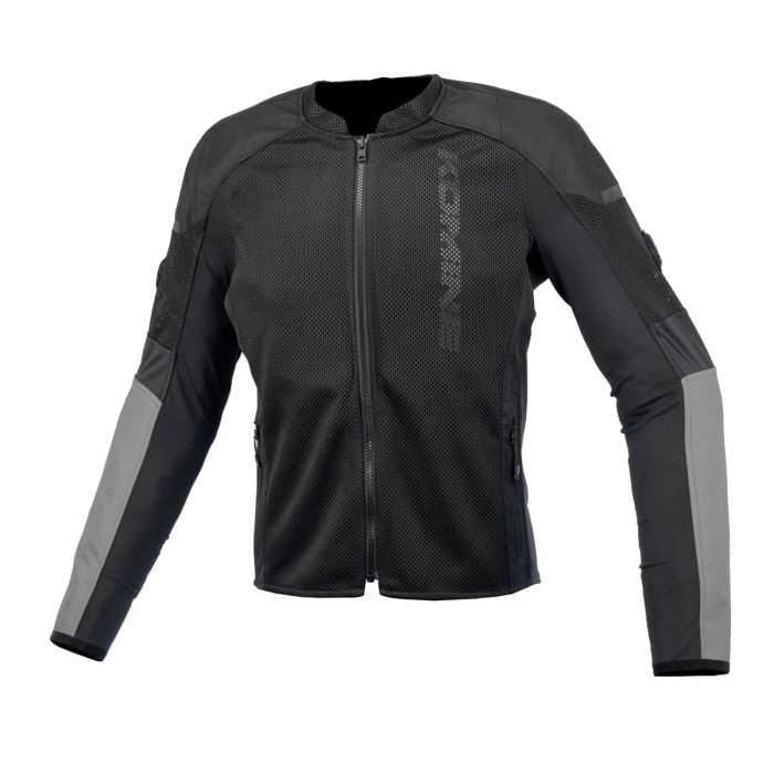 5営業日で発送 コミネ Komine JK-173 HEAVY MESH SCR JKT BK GRY WM 07-173 ブラックグレー サイズ WM