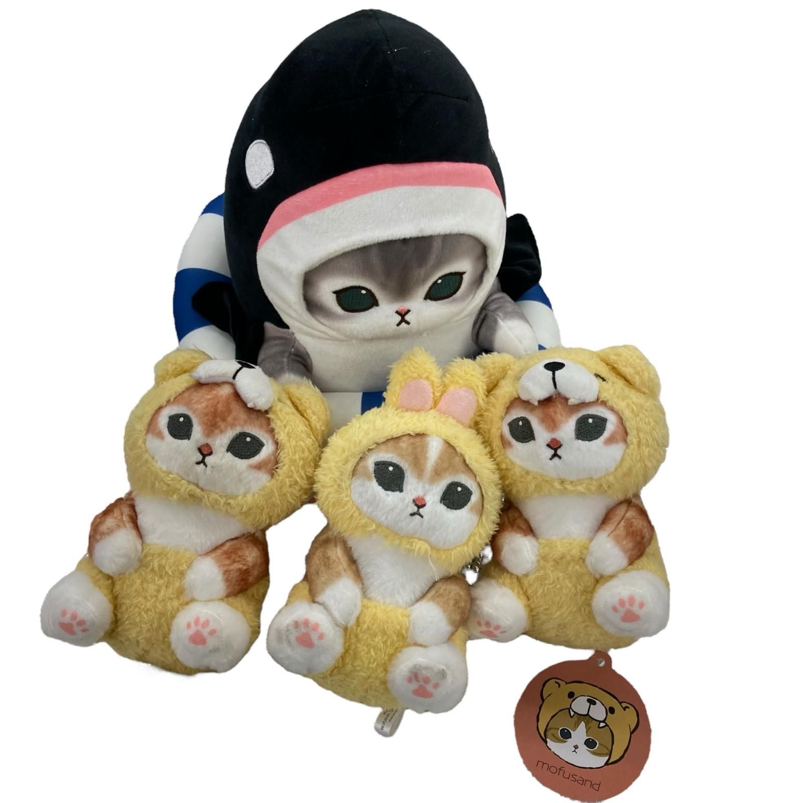186001 現状品 mofusand モフサンド シャチにゃん サメにゃん