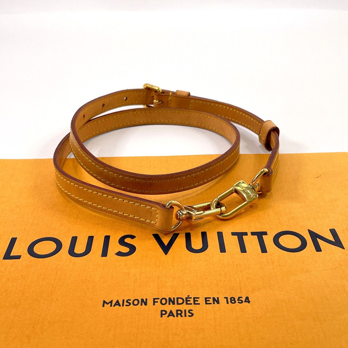 LOUIS VUITTON ルイヴィトン ショルダーストラップ ショルダーストラップ ベージュ/083873