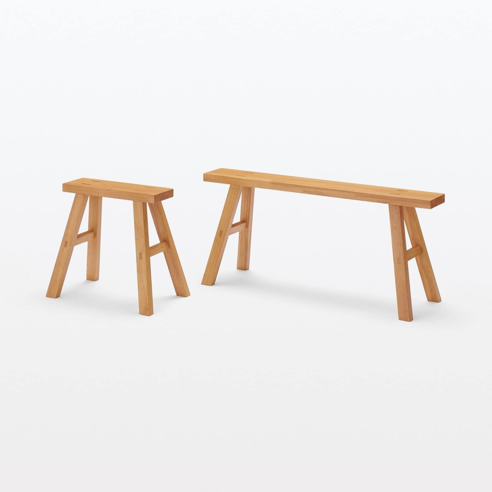 数量限定】12841043 大 木製ベンチ 無印良品 - メルカリ