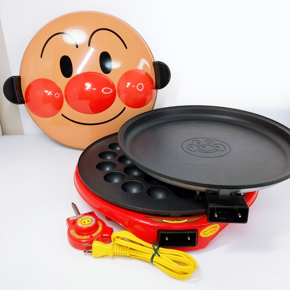 中古品】JA共済非売品 アンパンマンホットプレート〇YR-53283〇