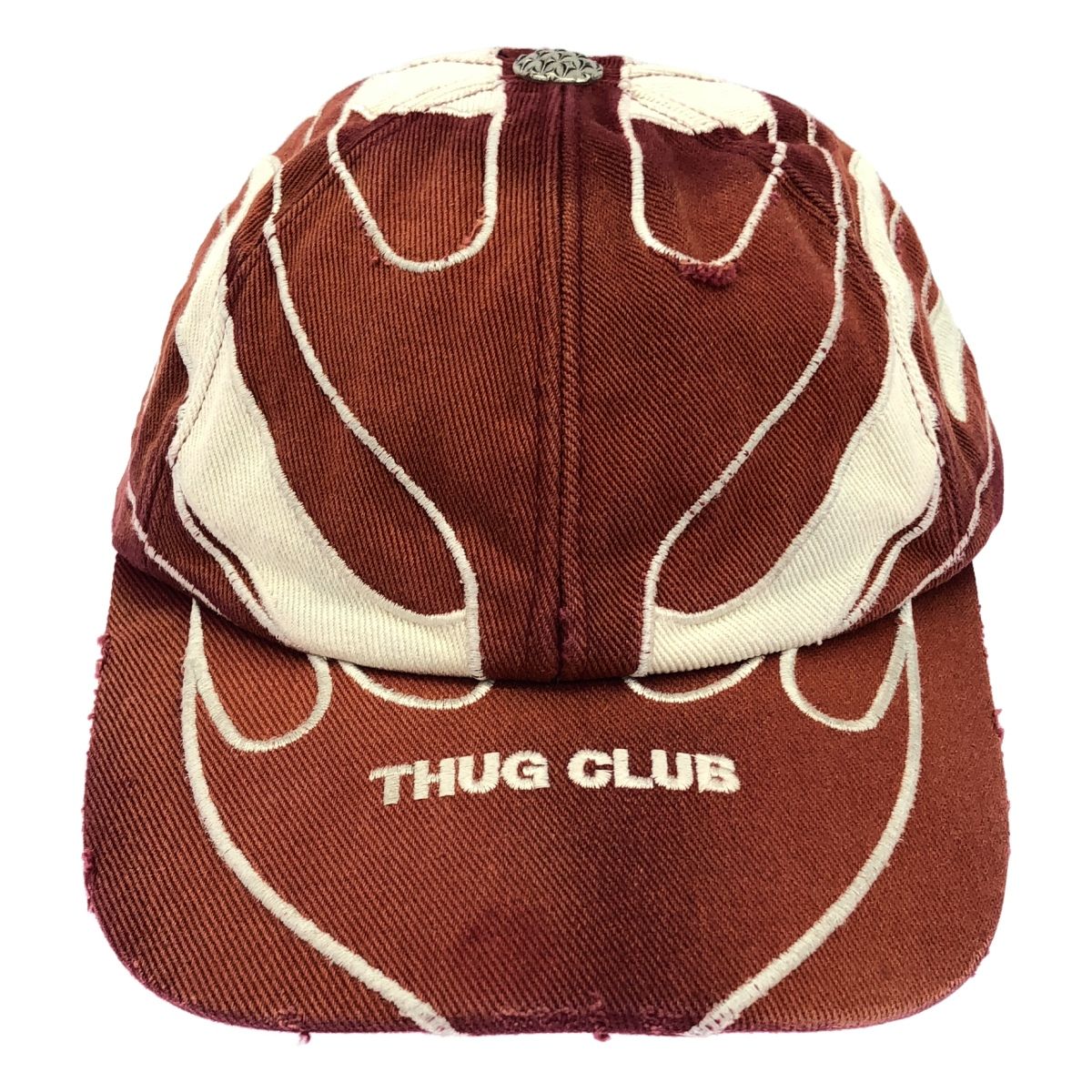 THUG CLUB サグクラブ 24AW CHOPPER CAP キャップ TC24AC2001 レッド 
