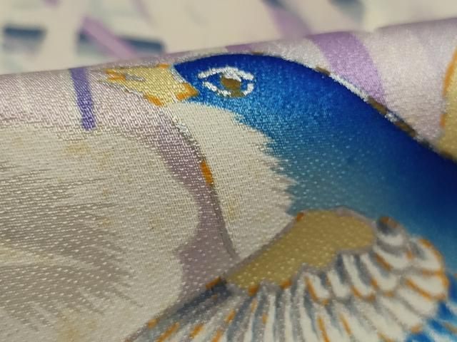 平和屋着物□豪華振袖 花鳥文 暈し染め 正絹 逸品 AAAZ1862gw
