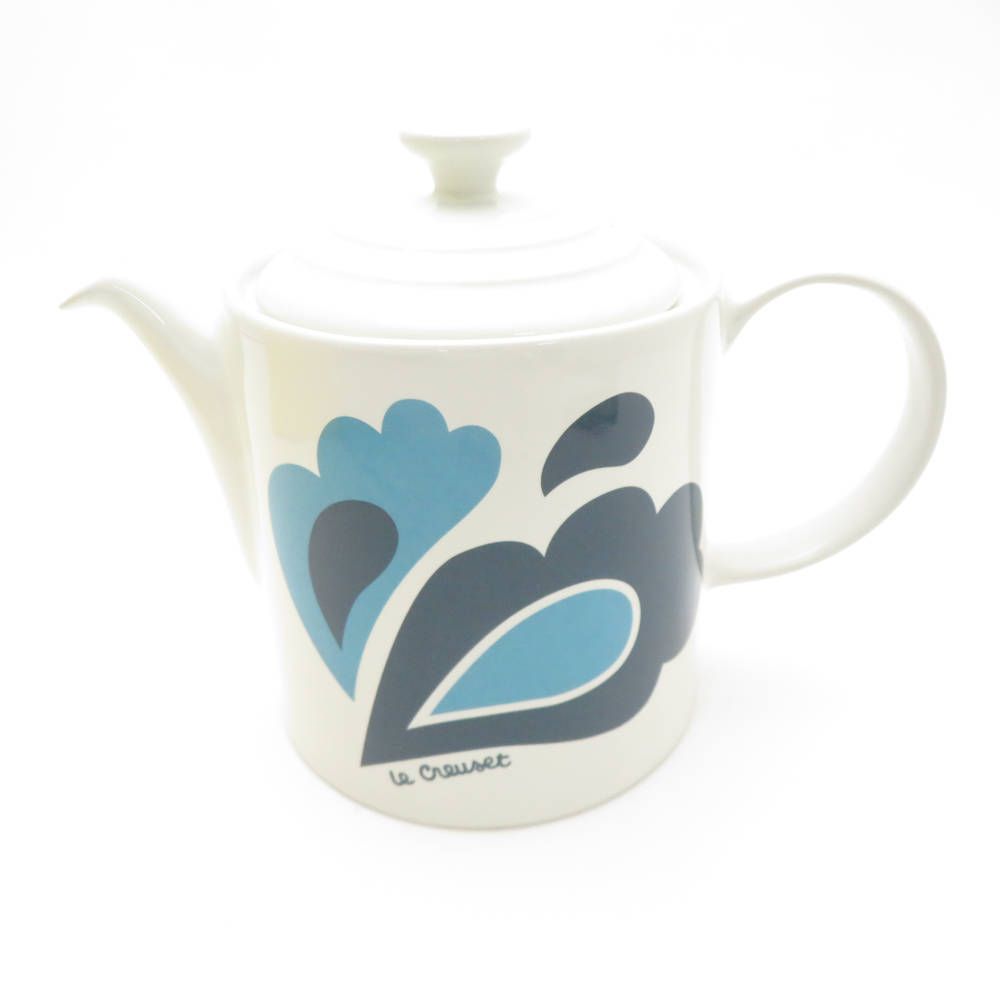 Le Creuset ルクルーゼ グランドティーポット 1点 ピーコック ブルー SO3626A1