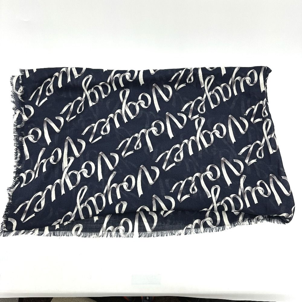 ルイヴィトン MP1813 エトール・リボン ストール シルク ネイビー