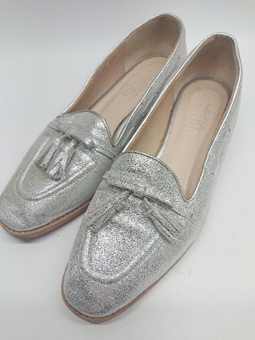 未使用級 Ferragamoガンチーニ ローファー 黒 7C 23.5cm AURALEE ライトブルー 長袖シャツ