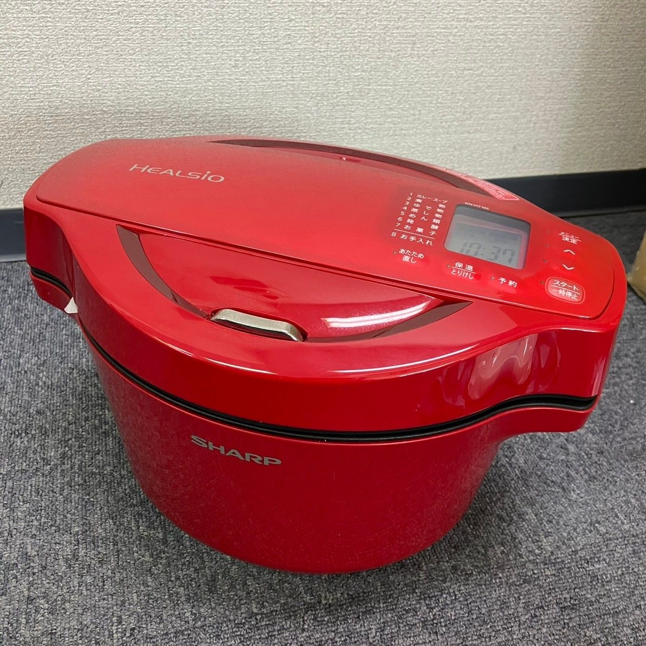 SHARP シャープ ヘルシオ ホットクック KN-HT16E レッド 2020年製