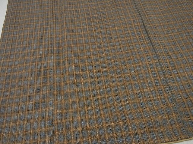 平和屋本店●超希少　国指定無形文化財　丹波布　染織作家　福永世紀子　草木染　紙タグ付き　逸品3s4439 平和屋本店○超希少 国指定無形文化財 丹波布 染織作家 福永世紀子