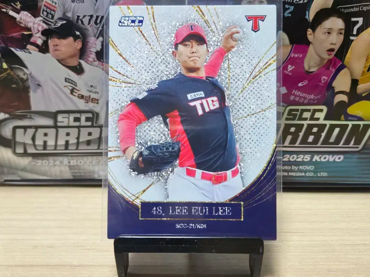 【限定SALE，豊富な】 2021 scc kbo ゴールデンプレミアム KIAタイガース(キア・タイガース) 李義理（イ・ウィリ） ホロカード 販売 記念グッズ