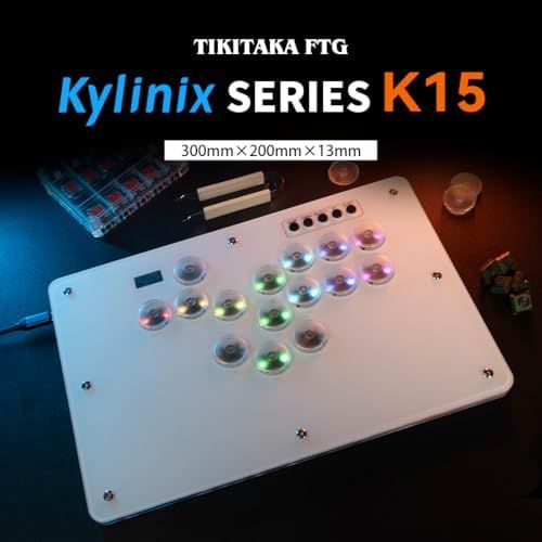 超薄型ロープロオールボタンデザインに対応 RGB