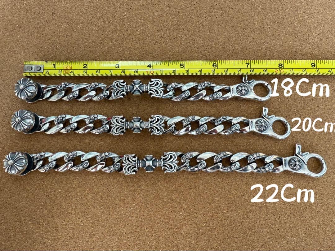 ⭐️CKRC シルバーブレスレット 金剛杖デザインブレスレット 22cm 刻印 