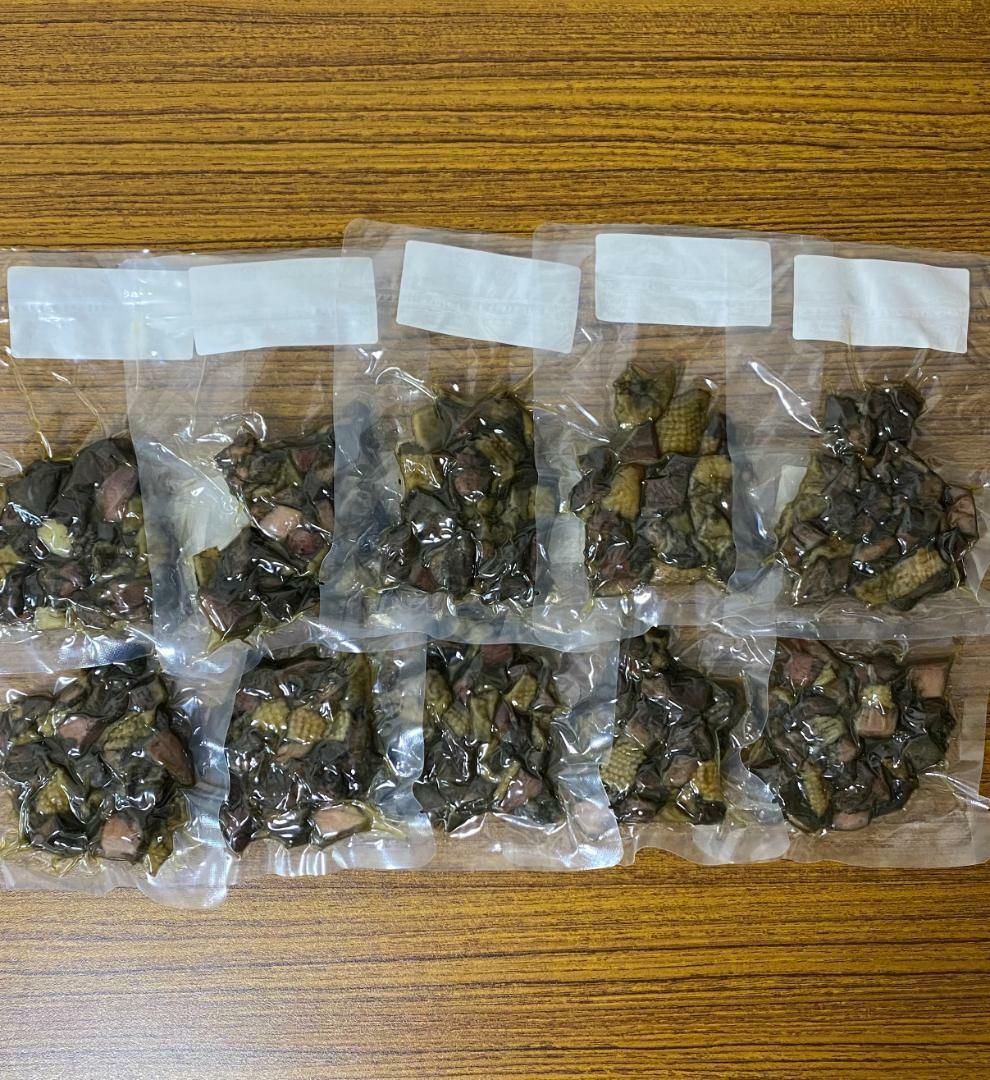 お試し◎鹿児島県産鶏◎鶏の炭火焼 3パック おつまみ 珍味 スルメ 好きに