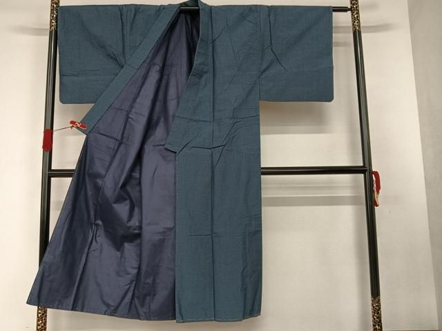 平和屋着物□男性 紬 アンサンブル 格子 正絹 逸品 AAAT0079zg - メルカリ 