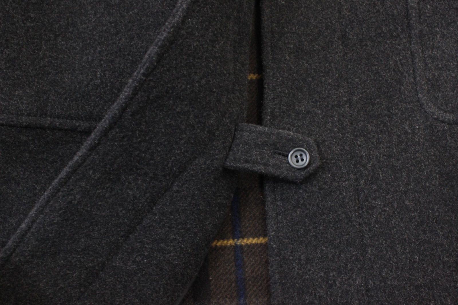 57【極美品】イーストボーイ ダッフルコート 9 グレー M ロング カシミヤ入 57【極美品】イーストボーイ ダッフルコート 9 グレー M ロング