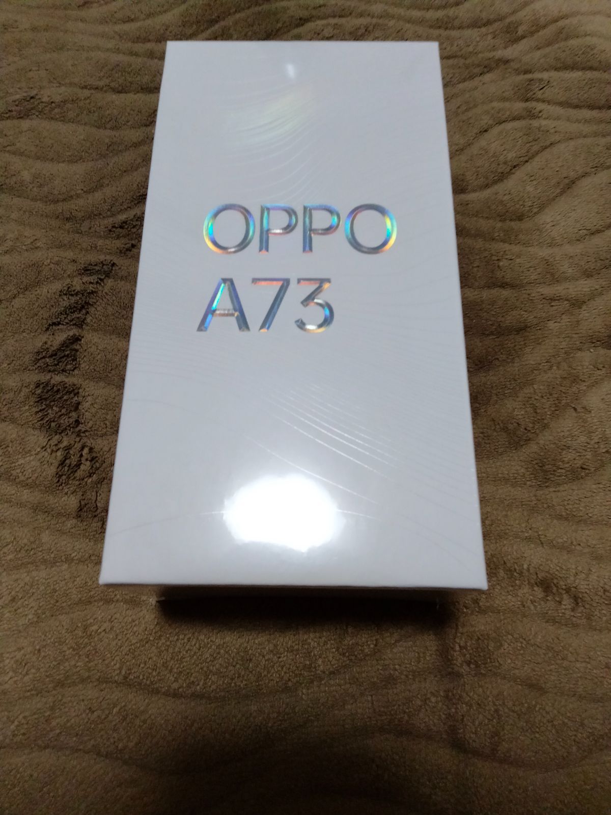 OPPO a73 新品未開封 SIMフリー ネイビーブルー 本日までお得！ - メルカリ