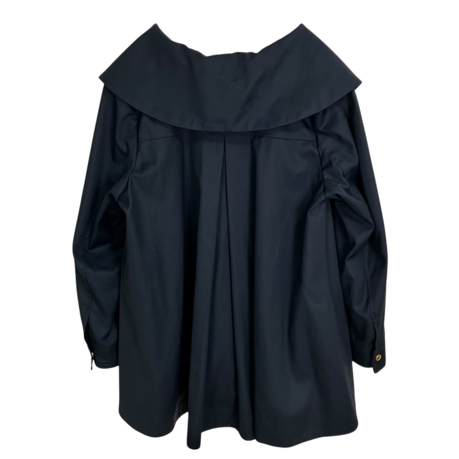 St.cecilia ガーリッシュ テントコート F ブラック