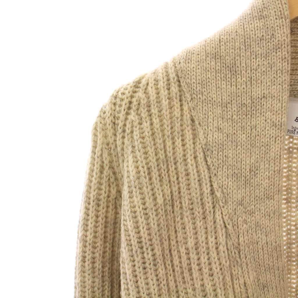 未使用 ノミアモ カシミヤショールカラーカーディガン nomiamo