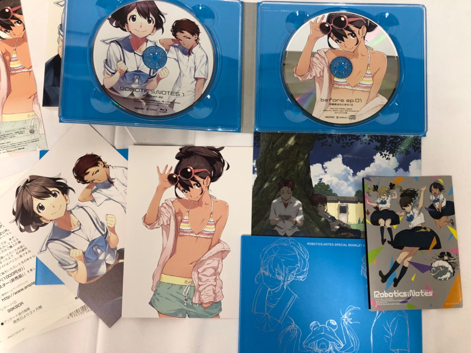 ROBOTICS;NOTES Blu-ray 全9巻 ロボティクスノーツ - メルカリ