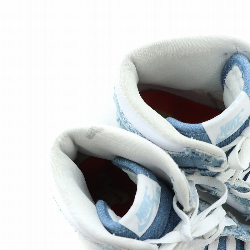 Nike AIR JORDAN デニム/ホワイト 7/16発売｜Nike Women's Air Jordan 1 Mid 