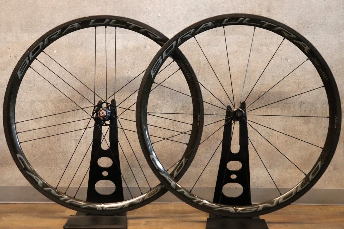 カンパニョーロ CAMPAGNOLO ボーラ ウルトラ BORA ULTRA 35 AC3 ダークラベル クリンチャー カーボン カンパ 12/11S ホイールセット 【さいたま浦和店】