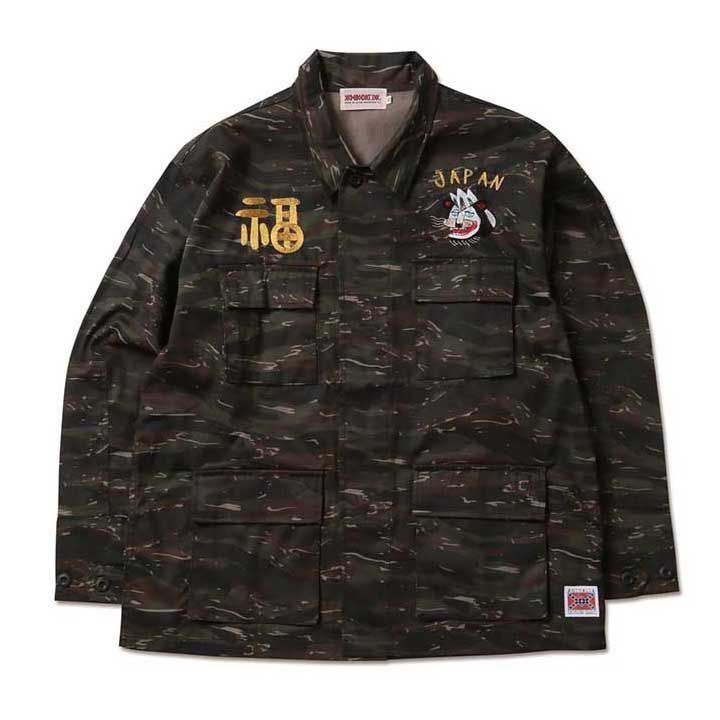 Mサイズ ANIMALIA アニマリア TX-Battle Jacket (CAMO) ミリタリーシャツジャケット JKT