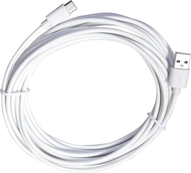 監視カメラ 防犯カメラ用 USB Type-C 電源ケーブル 電源専用