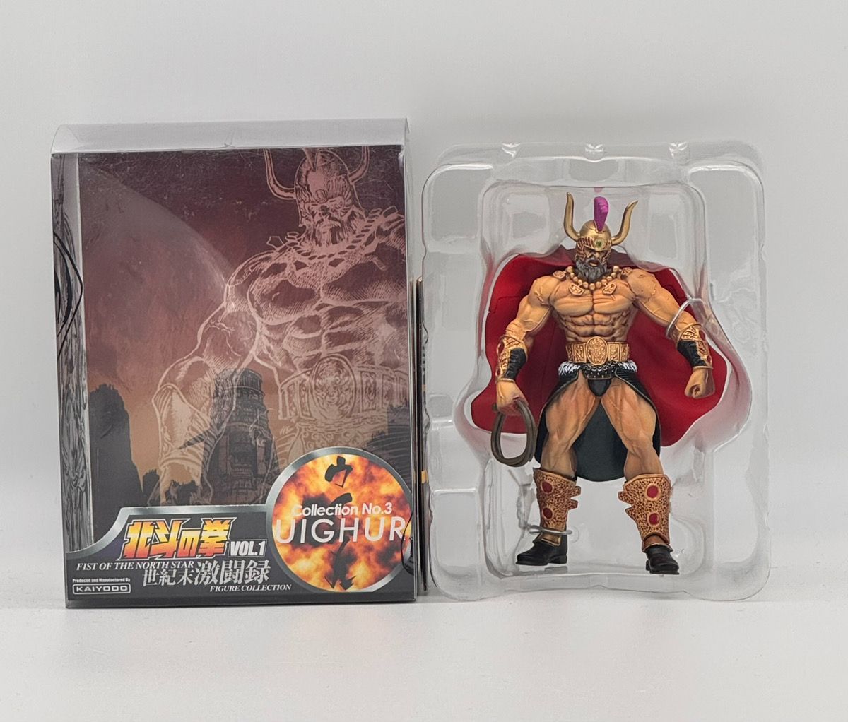 北斗の拳 世紀末激闘録フィギュアコレクション Vol.1 NO.3 ウイグル 北斗の拳 世紀末激闘録フィギュアコレクションVol.1 コレクションNo.3