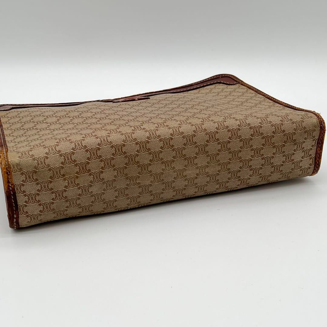 新品* VINTAGE CELINE マカダムクラッチバッグ CELINE マカダム柄