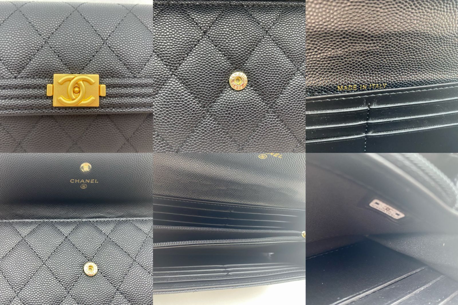 CHANEL シャネル ボーイシャネル 長財布