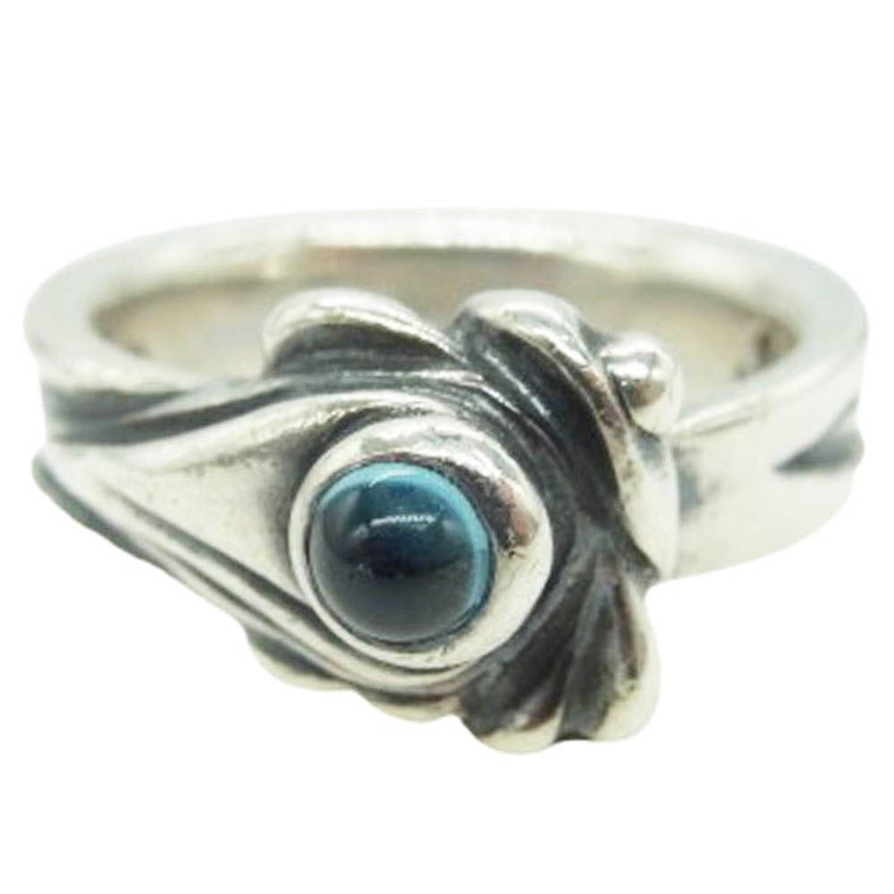 ビルウォールレザー スターリング(ミディアム) 14号 Star Ring