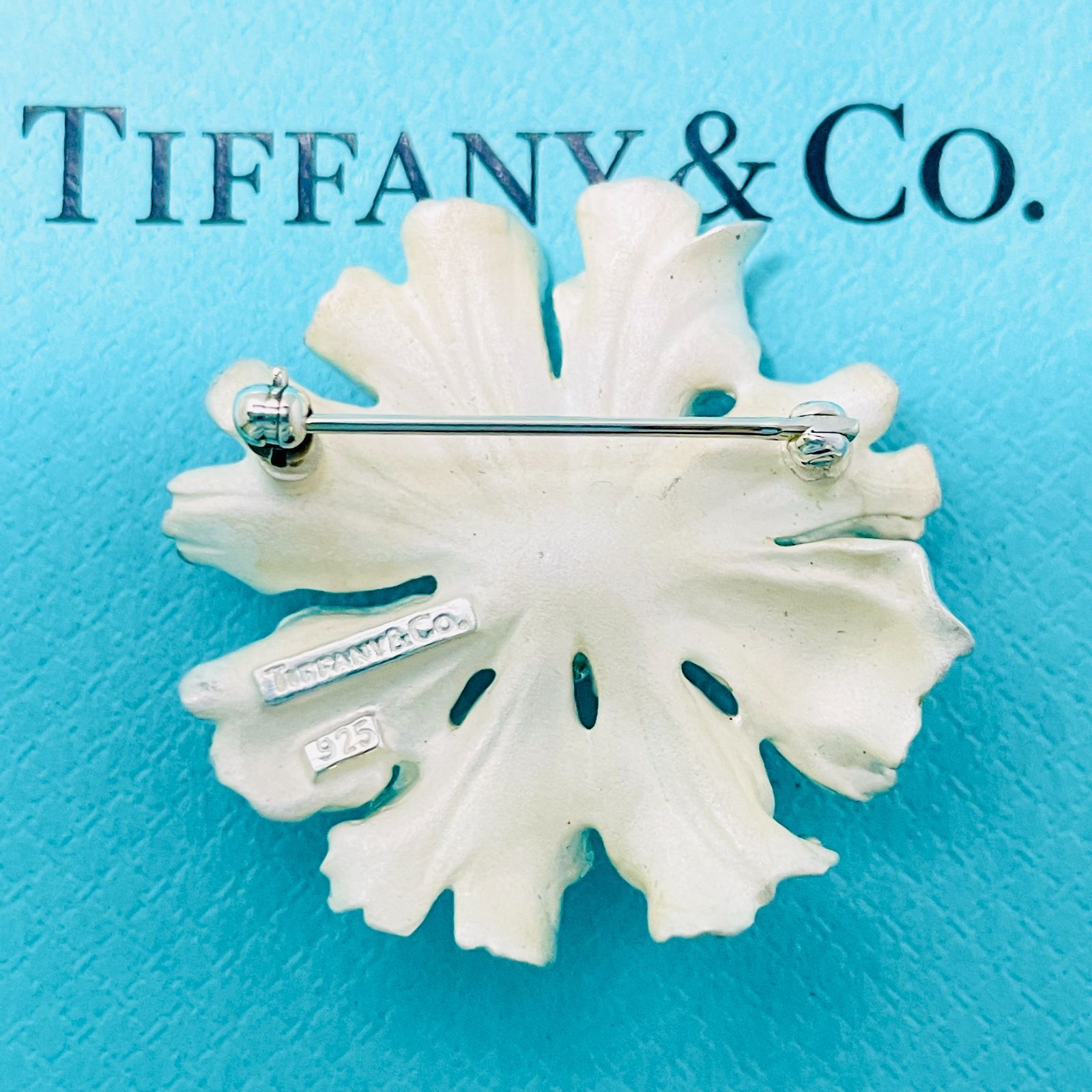 希少 美品 ティファニー フラワー ブローチ シルバー TIFFANY&Co.☆859 - メルカリ