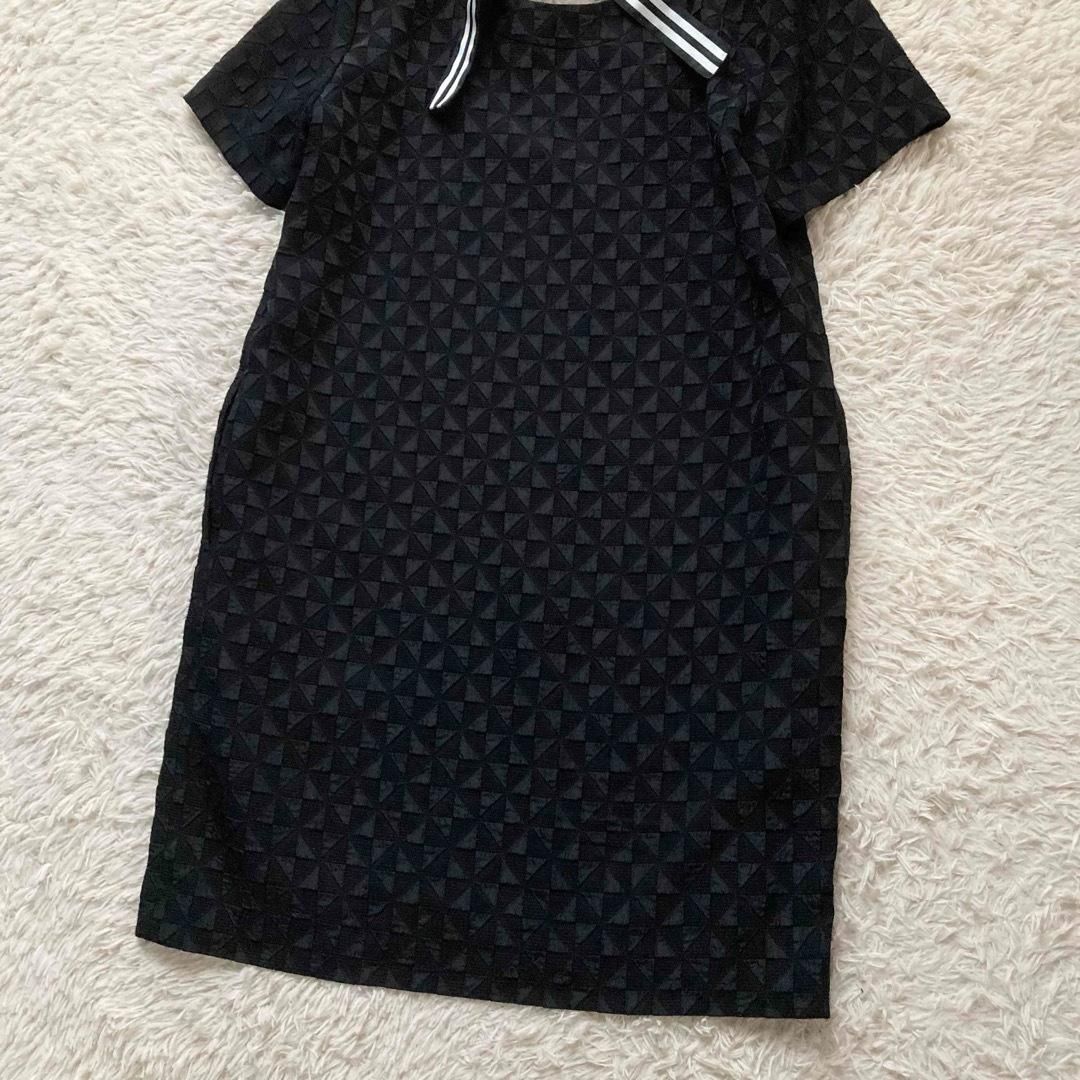 幾何学模様 立体生地