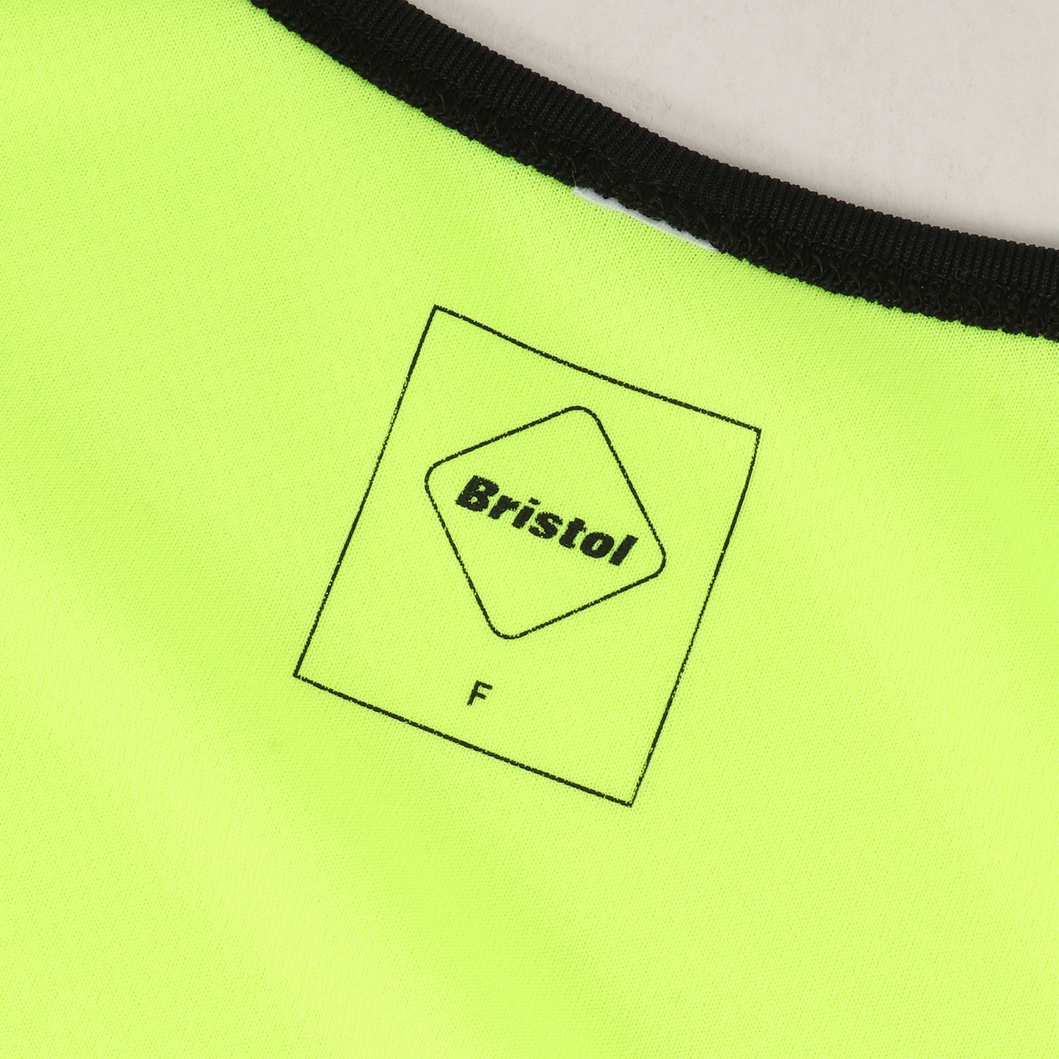 新品 F.C.Real Bristol エフシーレアルブリストル 22SS メッシュ ジャージ ビブス TEAM MESH BIBS イエロー  FREE トップス カジュアル ブランド FCRB