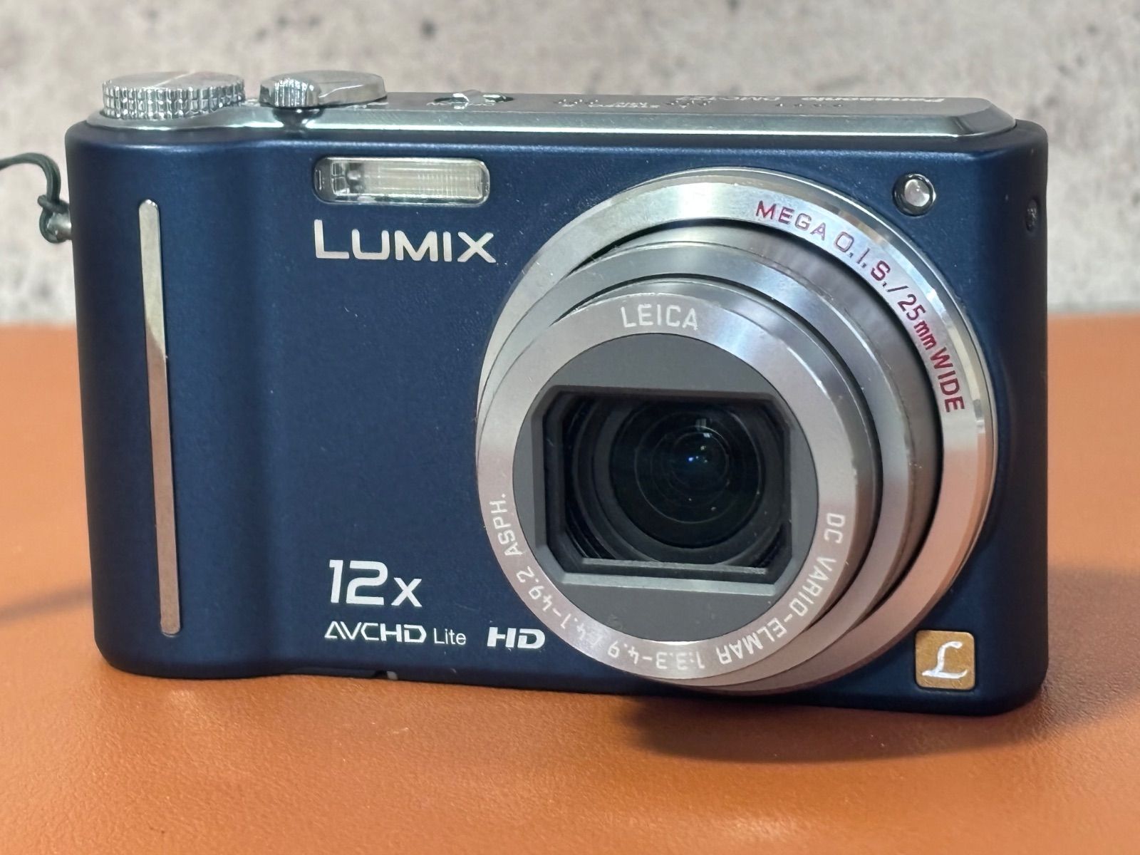 販売 動作品 パナソニック Panasonic LUMIX ルミックス DMC-TZ7 ブルー