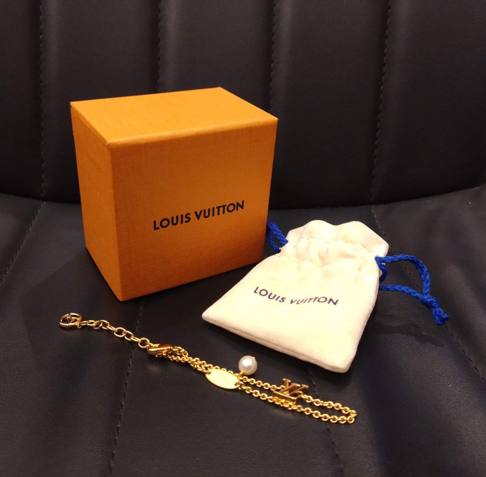 NA04532 LOUIS VUITTON ルイヴィトン アイコニック ルイザ パール ブレスレット M1450A FORTGASGNV_COM_BR