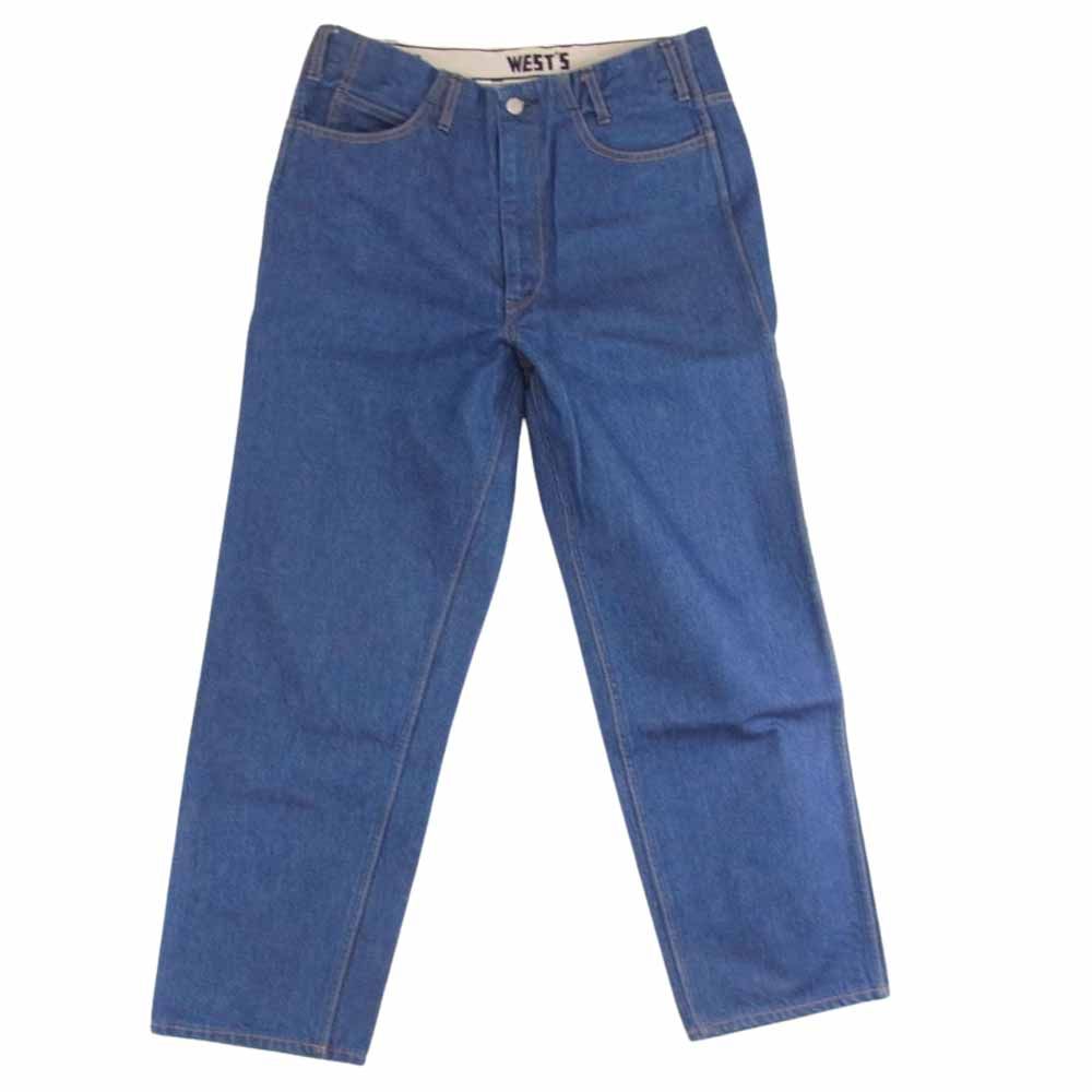 ウェストオーバーオールズ WESTOVERALLS 19FWPT801 801S DENIM デニム
