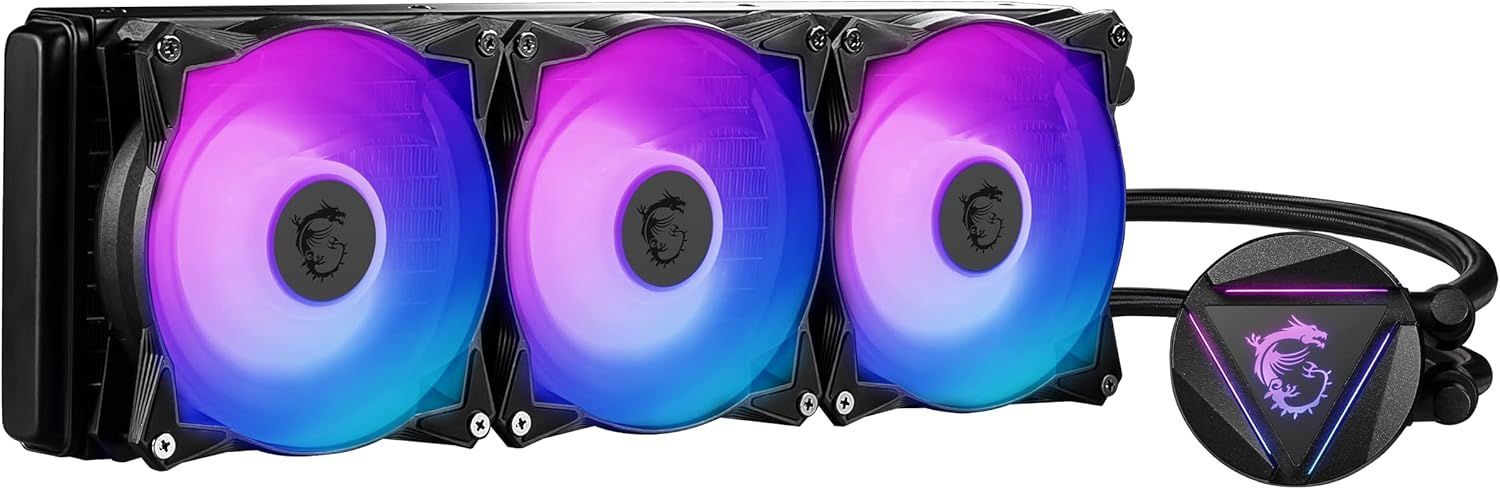 MSI MAG Core Liquid 360R V2 簡易水冷CPUクーラー LGA1700対応 FN1669 ブラック