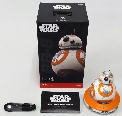 ラジコン　BB-8 アプリ対応ドロイド(ホワイト×オレンジ) 「スター・ウォーズ フォースの覚醒」 [R001] 中古】ラジコン BB-8 アプリ対応ドロイド(ホワイト×オレンジ